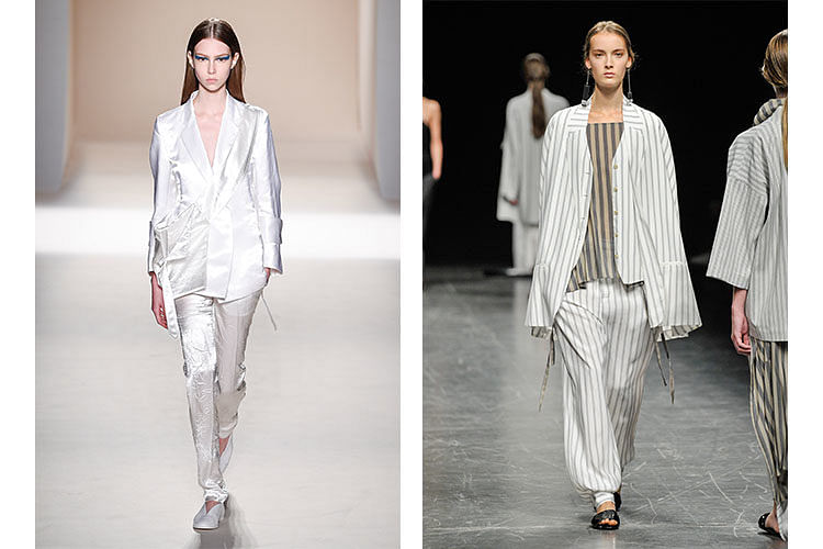 hygge fashion, spring summer runway, pyjamas trend